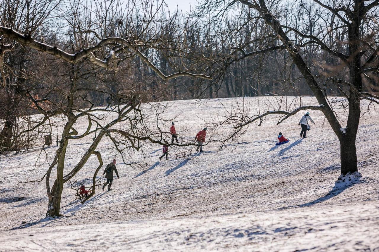 Panoramic Comfort In The Luxurious Green District! Boedapest Buitenkant foto